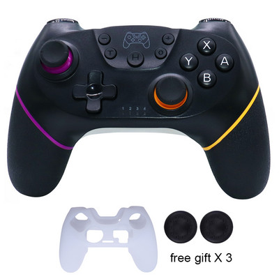 Naujas belaidis su Bluetooth suderinamas žaidimų pultelis, skirtas N-Switch NS Switch Pro konsolės valdymo žaidimų pultelis USB vairasvirtės jungiklis Pro valdiklis