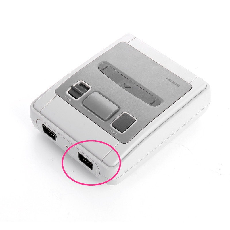 1.4M кабелен 9-пинов универсален контролер за игри за телевизионна конзола за видеоигри Drop Shipping за контролер за игри SNES/NES