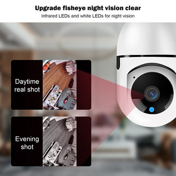E27 Bulb Camera 1080P HD безжична охранителна камера за вътрешни/външни 2.4GHz WiFi мониторни камери за наблюдение