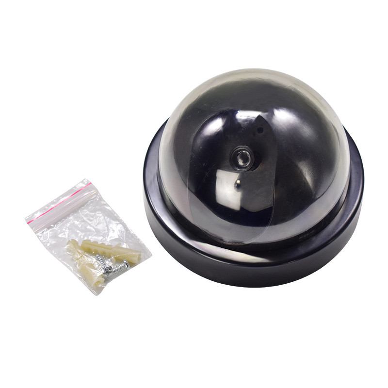 Netikros kameros patalpose, lauko manekeno stebėjimo kameros Kūrybinio plastikinio kupolo CCTV manekeno kameros su baterijomis maitinama stebėjimo kamera