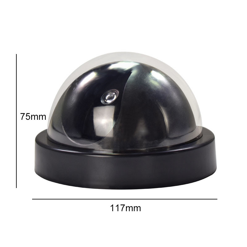 Netikros kameros patalpose, lauko manekeno stebėjimo kameros Kūrybinio plastikinio kupolo CCTV manekeno kameros su baterijomis maitinama stebėjimo kamera