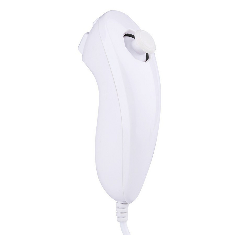 Ovládač Wii Nunchuck Joystick Gamepad, kompatibilný s Nintendo Wii a Wii U, náhradné herné ovládače, príslušenstvo ku konzolám