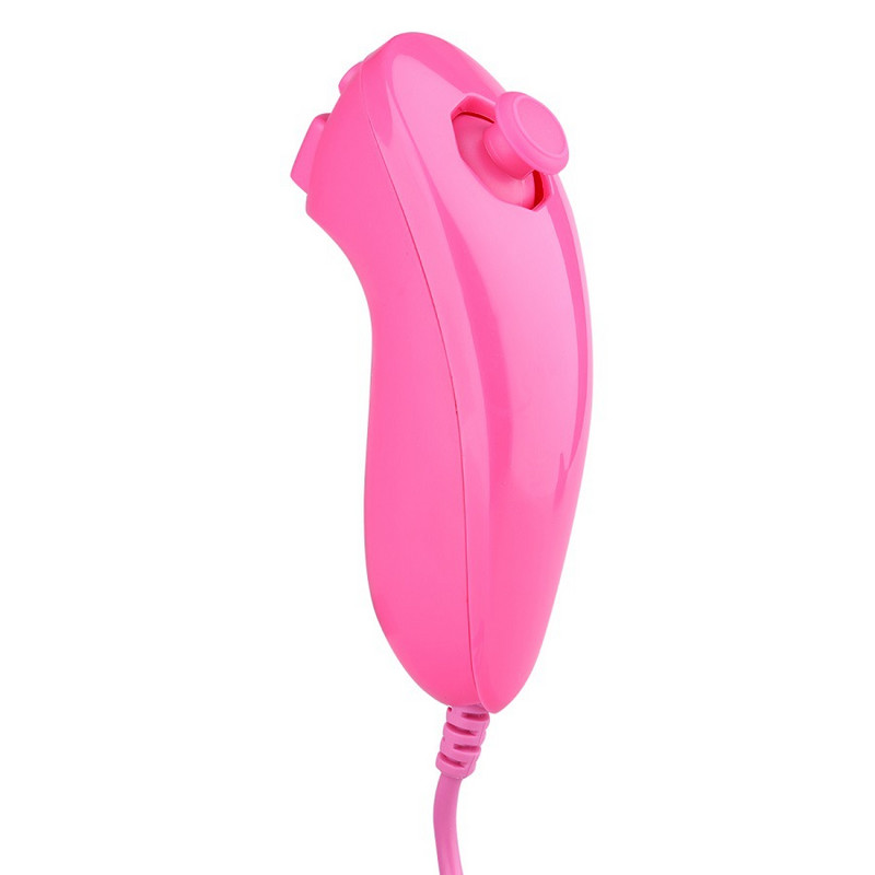 Ovládač Wii Nunchuck Joystick Gamepad, kompatibilný s Nintendo Wii a Wii U, náhradné herné ovládače, príslušenstvo ku konzolám