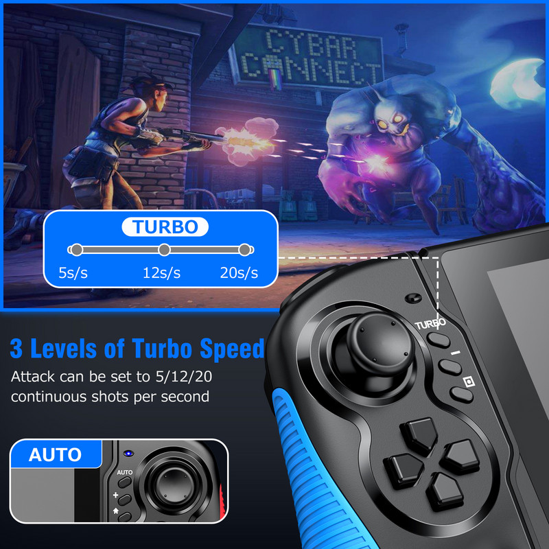 Valdiklio žaidimų pultelis, skirtas „Nintendo Switch“ rankinei rankenai, dvigubo variklio vibracijai, įmontuota 6 ašių giroskopo vairasvirte, skirta N-Switch konsolei