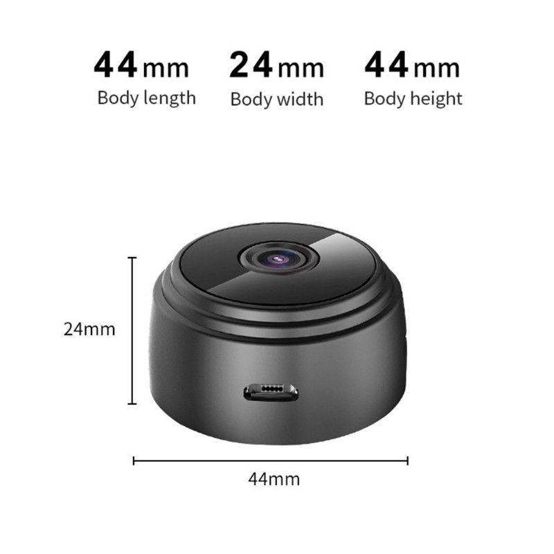 A9 Mini kamera 1080P HD IP kamera Nočná verzia Hlasové video zabezpečenie Bezdrôtové mini videokamery Dohľadové kamery Wifi kamera