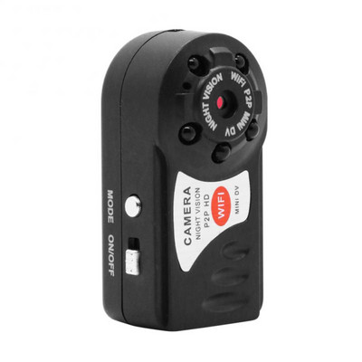 Bezvadu IP kamera Mini videokamera ierakstītājs infrasarkanais nakts redzamības mazās kameras Dropshippin Mini Q7 kamera 1080P Full HD Wifi