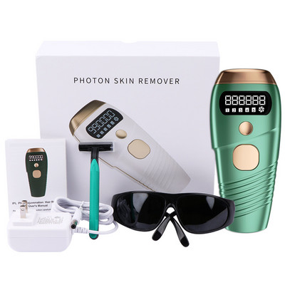 Professional Permanent IPL Laser Depilator 990000 Flash LCD Laser Hair Removal Photoepilator Head Painless Hair Depilator