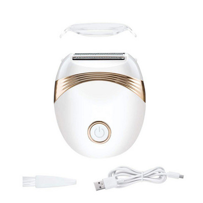 Aparat de bărbierit pentru femei, reîncărcabil prin USB, aparat de bărbierit pentru picioare, pentru îndepărtarea părului, aparat de tuns pentru corp.