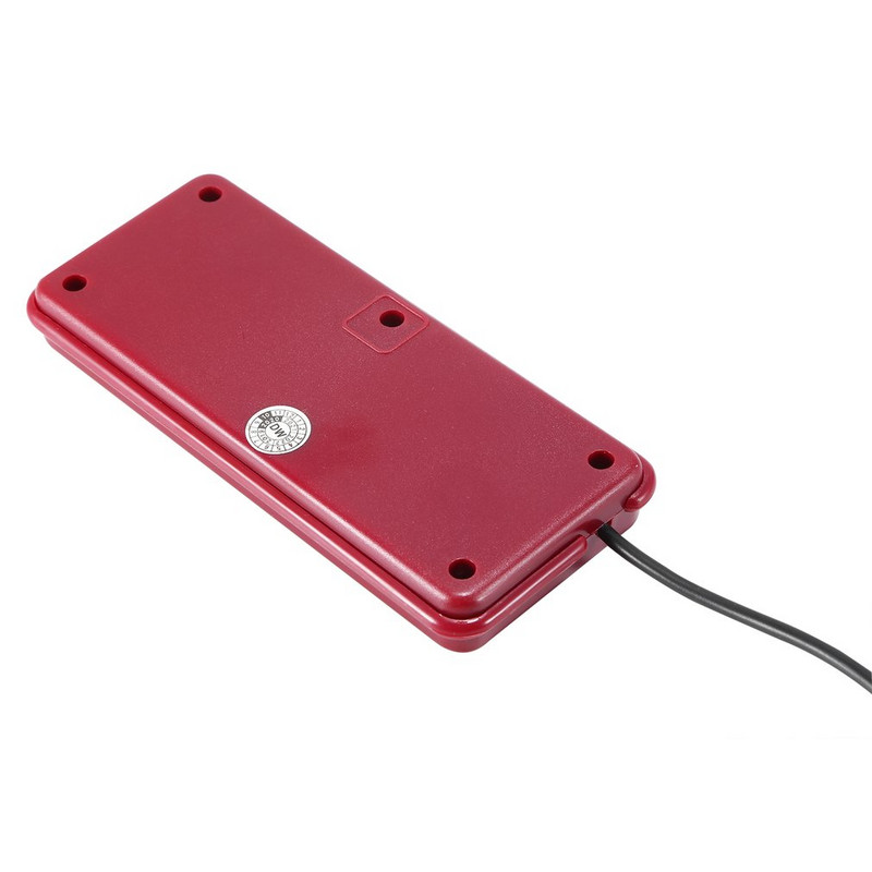 Nauja 15 kontaktų keturių mygtukų laidinė žaidimo rankena FC pagrindinio valdymo rankena atsarginė žaidimų valdiklio plastikinė rankena raudona ir balta mašina, skirta NES / FC