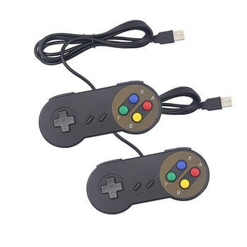 2PCS USB геймпад Джойстик за игри SNES Game Controller Ретро геймпади за PC NESPi RetroPie Game Control за Raspberry Pi 4 B