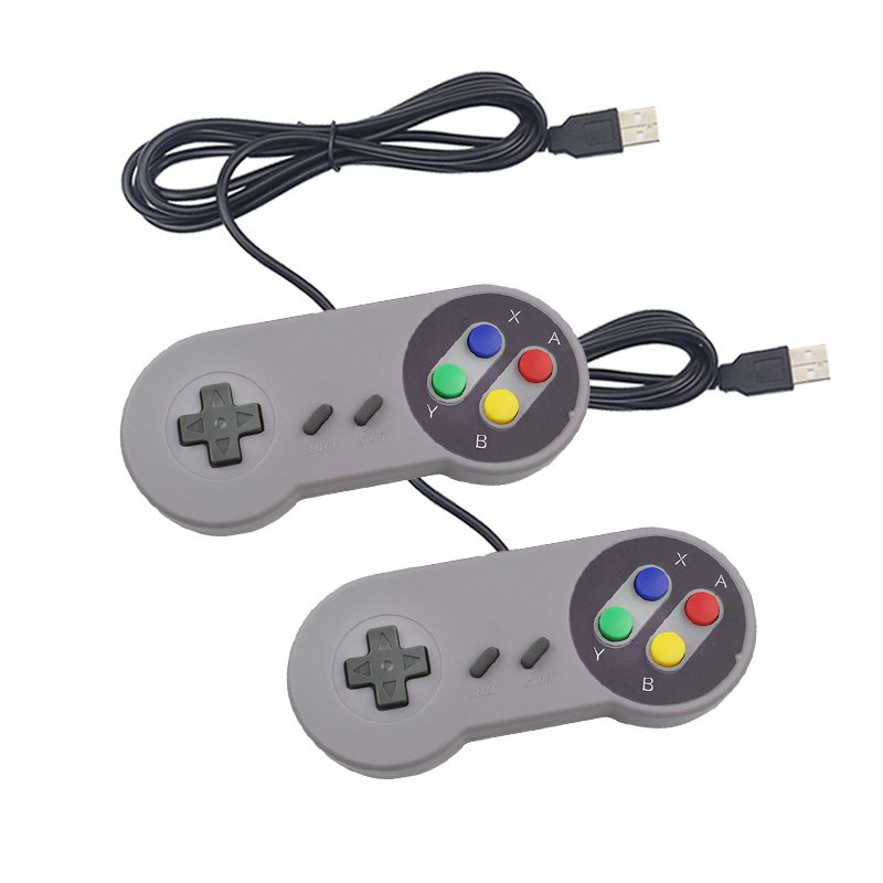 2 buc USB Gamepad Gaming Joystick SNES Gamepad-uri Retro Gamepad-uri pentru PC NESPi RetroPie Game Control pentru Raspberry Pi 4 B
