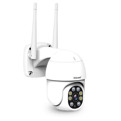 Sricam SP028 HD1080P Starlight WIFI IP kamera IP66 vandeniui atspari lauko CCTV PTZ kamera AI žmogaus kūno aptikimo spalvos naktinis matymas