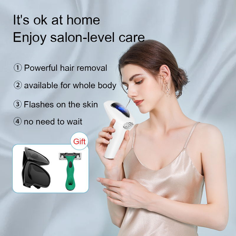 YUKUI 2022 990000 Flashes Lazerinis epiliatorius Nuolatinis IPL Fotoepiliatorius Kūno Plaukų šalinimas Depiladora Neskausmingi elektriniai epiliatoriai