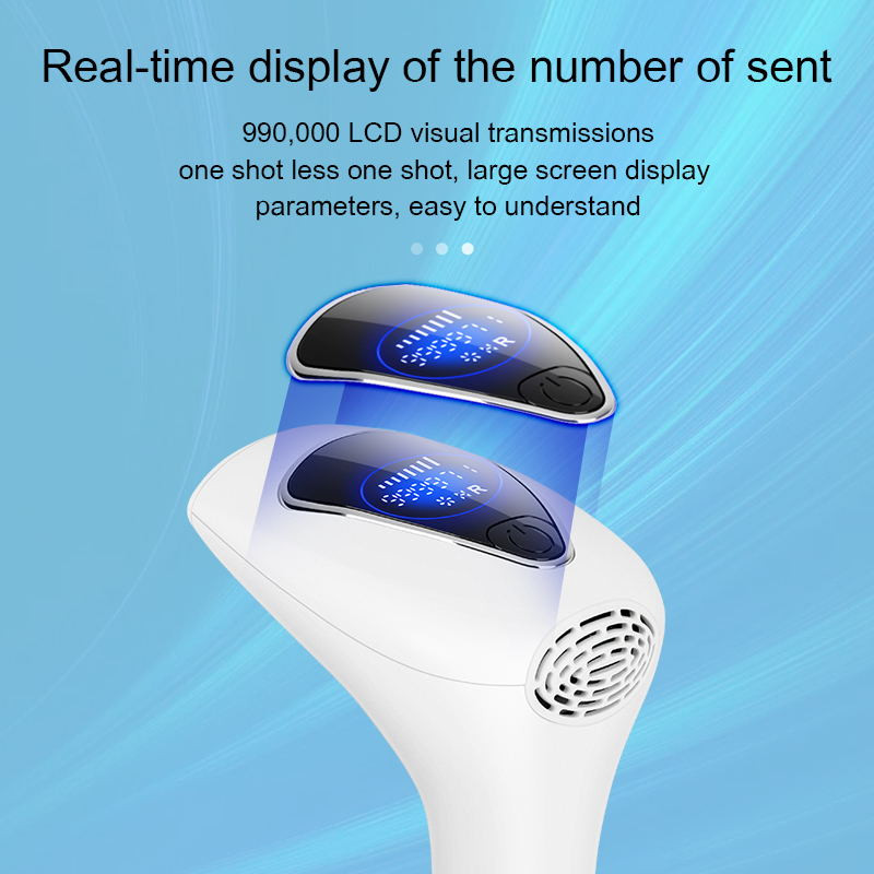 YUKUI 2022 990000 Flashes Lazerinis epiliatorius Nuolatinis IPL Fotoepiliatorius Kūno Plaukų šalinimas Depiladora Neskausmingi elektriniai epiliatoriai