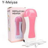 Roll On Wax šildytuvo rinkinys lydalo depiliacijai plaukų šalinimo mašina Šiltesnis depiliacijos įrankių rinkinys Depiliacinis vaško juostelių vaško šildytuvas 2