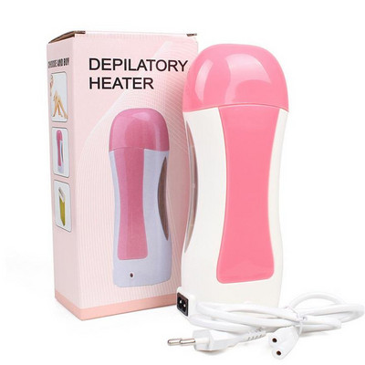 Roll On Wax šildytuvo rinkinys lydalo depiliacijai plaukų šalinimo mašina Šiltesnis depiliacijos įrankių rinkinys Depiliacinis vaško juostelių vaško šildytuvas 2