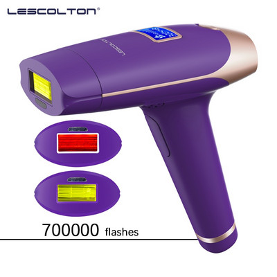 „Lescolton T009X“ skutimosi ir plaukų šalinimo profesionalus neskausmingas lazerinis epiliatorius nuolatiniam naudojimui namuose IPL prietaisai moterims