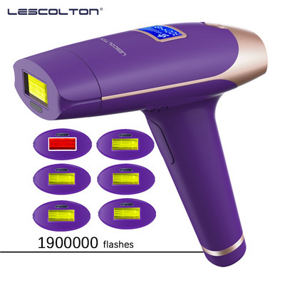 „Lescolton T009X“ skutimosi ir plaukų šalinimo profesionalus neskausmingas lazerinis epiliatorius nuolatiniam naudojimui namuose IPL prietaisai moterims