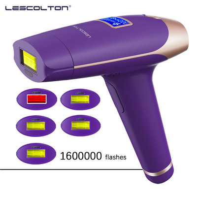 „Lescolton T009X“ skutimosi ir plaukų šalinimo profesionalus neskausmingas lazerinis epiliatorius nuolatiniam naudojimui namuose IPL prietaisai moterims
