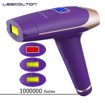 „Lescolton T009X“ skutimosi ir plaukų šalinimo profesionalus neskausmingas lazerinis epiliatorius nuolatiniam naudojimui namuose IPL prietaisai moterims