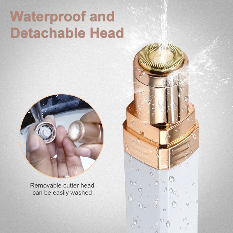 Дамски електрически епилатор за премахване на косми по лицето Форма на червило Тример за премахване на косми Депилатор за брада по лицето Безопасна самобръсначка Бръснач Инструменти