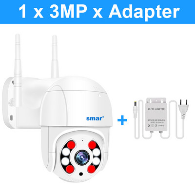 Smar Super HD 5MP 3MP belaidė PTZ kamera lauko H.265 automatinio sekimo WIFI IP kamera 4X skaitmeninio priartinimo AI žmogaus aptikimo ICSEE
