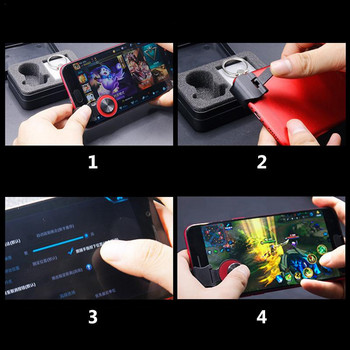 Ολοκαίνουργιο Joystick κινητού τηλεφώνου A9 Smartphone Mini Touch Screen Joystick Universal Clip-on Clamp για Arcade παιχνίδι tablet τηλεφώνου