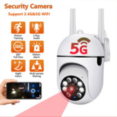 3MP IP камера 2.4G+5G безжична WiFi камера за видеонаблюдение за нощно виждане CCTV с детекция на движение VI365 монитор