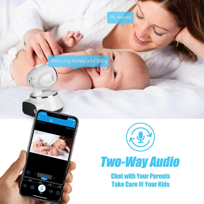 Panoramska kamera V380 Pro WiFi IP kamera Kućna sigurnost Bežična pametna kamera WI-FI Audio snimanje Nadzor Baby Monitor Indoor