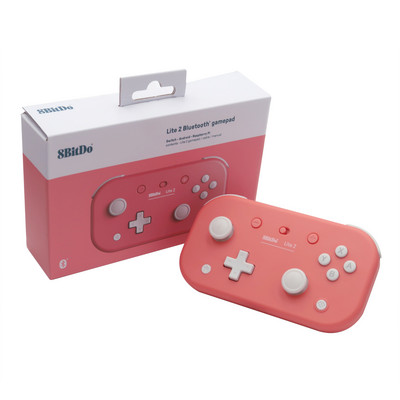 8Bitdo Lite 2 su Bluetooth suderinamas žaidimų pulto belaidis valdiklis su vairasvirte, skirta Nintend Switch / Switch Lite / Android / Raspberry Pi
