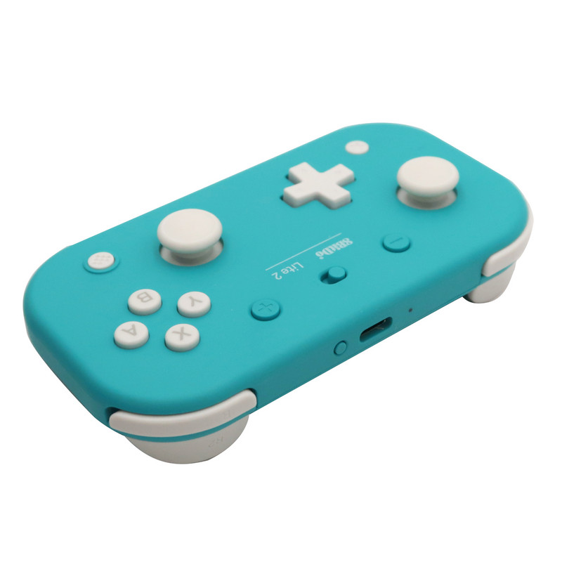 8Bitdo Lite 2 su Bluetooth suderinamas žaidimų pulto belaidis valdiklis su vairasvirte, skirta Nintend Switch / Switch Lite / Android / Raspberry Pi