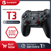 „GameSir T3“ belaidis žaidimų pultelis žaidimų valdiklis, kompiuterio vairasvirtė – skirta „Android TV Box“ staliniam kompiuteriui nešiojamam kompiuteriui „Windows 7 10 11“
