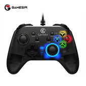 GameSir T4w USB žičani kontroler za igranje Gamepad s asimetričnim i vibrirajućim motorom PC joystick za Windows 7 8 10 11