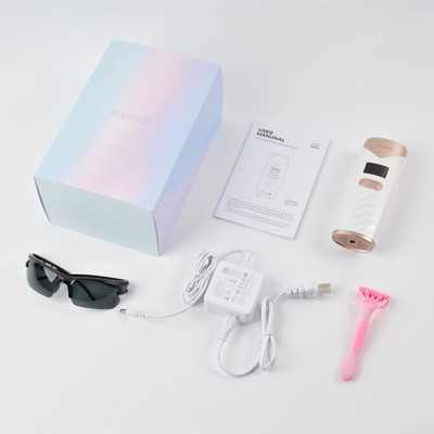 VANLISON Sapphire neskausmingas nuolatinis epiliatorius Geriausias IPL plaukų šalinimo lazeriu namų prietaisai, tinkami rudai odai moterims, vyrams, bikiniai