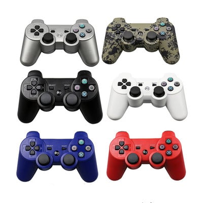 Novi 2.4GHz 7 boja bežični Bluetooth kontroler za igre za Sony PS3 Ergonomski kontroler Joystick Gamepad za Playstation 3
