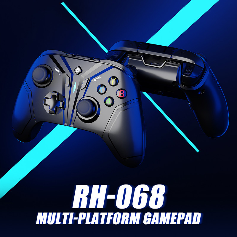 „Powtree 2.4G“ belaidis žaidimų pultelis, skirtas „Nintendo Switch Pro“ valdikliui PC TV dėžutė išmaniojo telefono vairasvirtės žaidimų pultelis