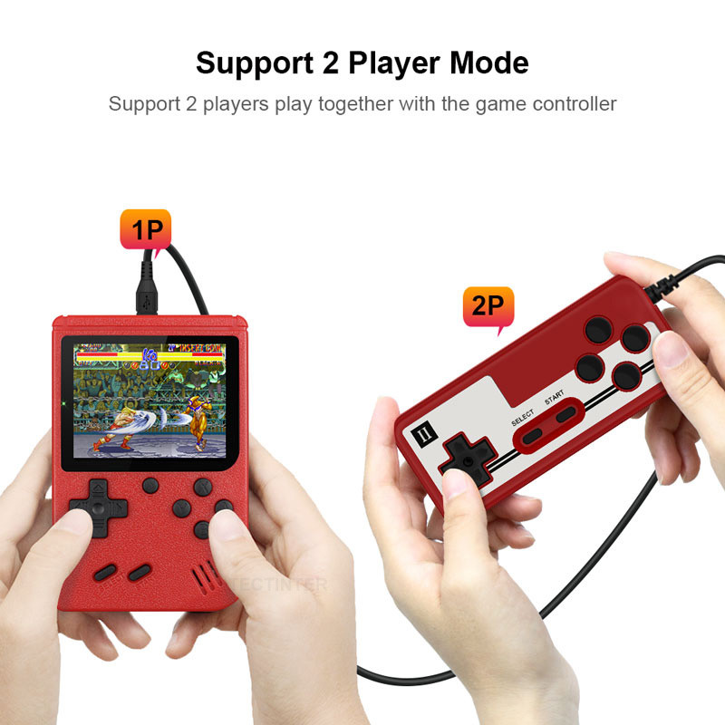 Retro hordozható mini kézi vezetékes joystick távvezérlő FC játékkonzolhoz