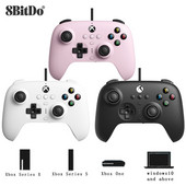 Ελεγκτής 8Bitdo Ultimate Wired Gamepad Met Joystick Bedrade για Xbox Series X, Xbox Series S, Xbox One, Windows 10 και νεότερες εκδόσεις