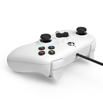 8Bitdo Ultimate Wired Gamepad Met Joystick Bedrade Controller за Xbox Series X, Xbox Series S, Xbox One, Windows 10 и по-нови