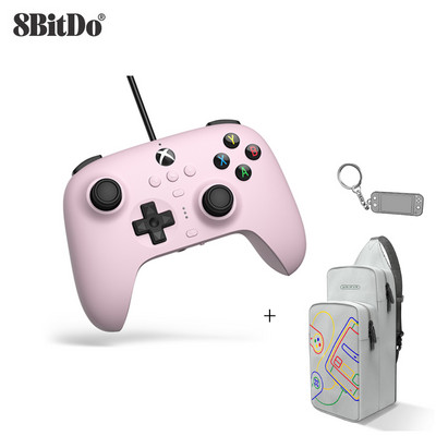 Ελεγκτής 8Bitdo Ultimate Wired Gamepad Met Joystick Bedrade για Xbox Series X, Xbox Series S, Xbox One, Windows 10 και νεότερες εκδόσεις