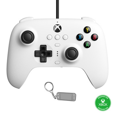 Ελεγκτής 8Bitdo Ultimate Wired Gamepad Met Joystick Bedrade για Xbox Series X, Xbox Series S, Xbox One, Windows 10 και νεότερες εκδόσεις