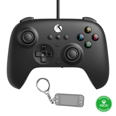 Ελεγκτής 8Bitdo Ultimate Wired Gamepad Met Joystick Bedrade για Xbox Series X, Xbox Series S, Xbox One, Windows 10 και νεότερες εκδόσεις