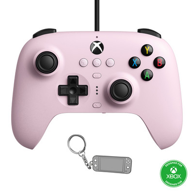 Ελεγκτής 8Bitdo Ultimate Wired Gamepad Met Joystick Bedrade για Xbox Series X, Xbox Series S, Xbox One, Windows 10 και νεότερες εκδόσεις