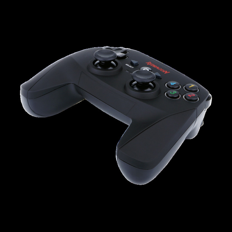 Redragon Harrow G808 belaidis valdiklis kompiuterinių žaidimų valdiklis dvigubos vibracijos vairasvirtė, skirta Windows PC PS3 Playstation Andro