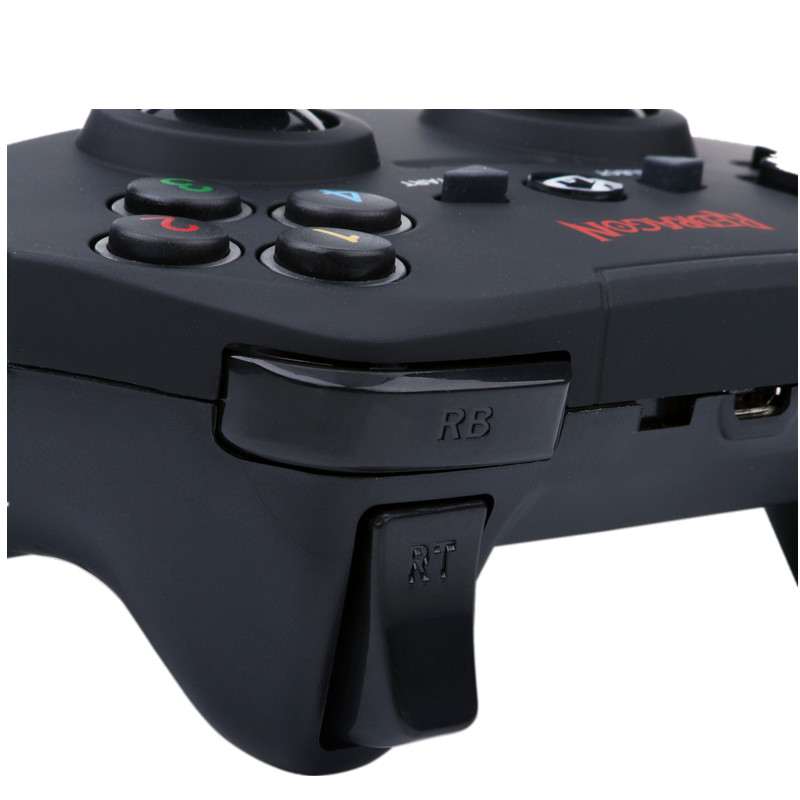 Redragon Harrow G808 belaidis valdiklis kompiuterinių žaidimų valdiklis dvigubos vibracijos vairasvirtė, skirta Windows PC PS3 Playstation Andro