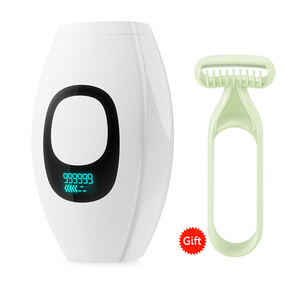 Elektrinis lazerinis IPL impulsinis epiliatorius rankinis neskausmingas kūno plaukų šalinimo instrumentas Depiliacija skutimosi peiliuku namų naudojimui
