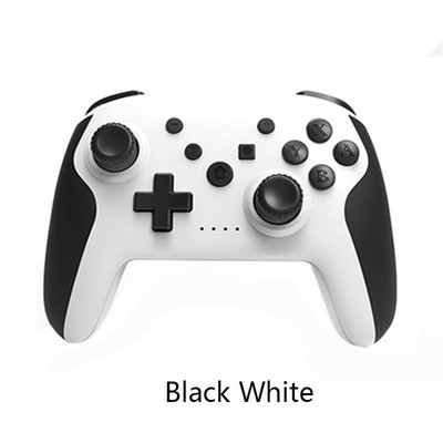 Skaidrus lED belaidis valdiklis BT 2.4G, skirtas Nintendo Switch Pro PC planšetiniam kompiuteriui PS3 Tesla Shock Joystick žaidimų pulto žaidimui