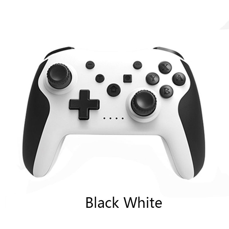 Skaidrus lED belaidis valdiklis BT 2.4G, skirtas Nintendo Switch Pro PC planšetiniam kompiuteriui PS3 Tesla Shock Joystick žaidimų pulto žaidimui