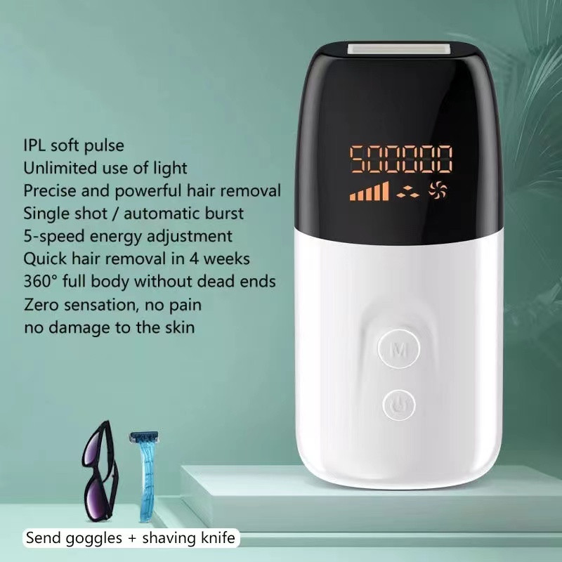 2022 NAUJAS YUKUI 999 999 Vyrai Moterys IPL Plaukų šalinimo lazeriu Epiliatorius Aparatas Epiliatoriai Elektriniai Vyriški Profesionalūs Moterims Nuolatiniai