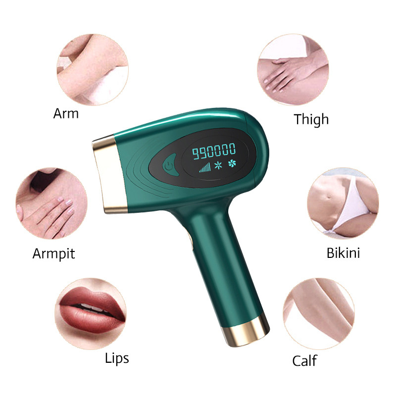 Neskausmingas lazerinis epiliatorius IPL plaukų šalinimas moterims fotoepiliatorius namų naudojimui prietaisai bikini elektrinis epiliatorius vaškas depiliacijai